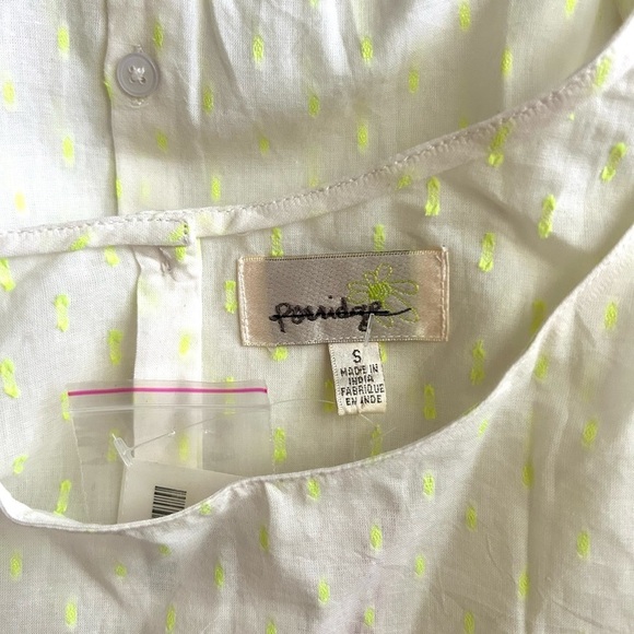 Porridge | sheer cream top | NWT - Picture 2 of 8